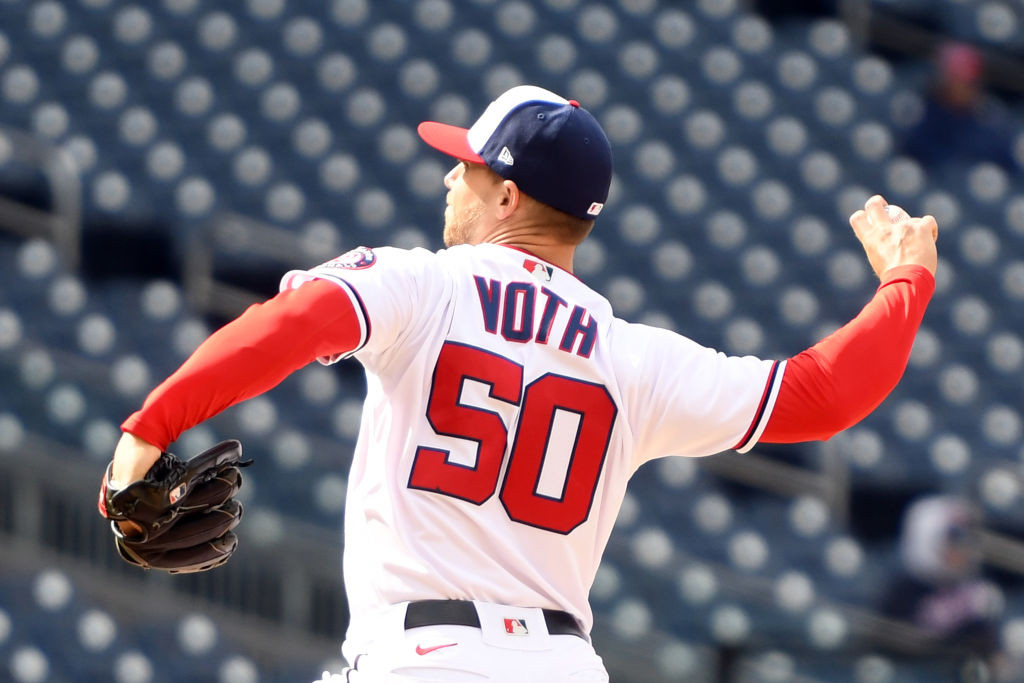 Austin Voth throwing white 