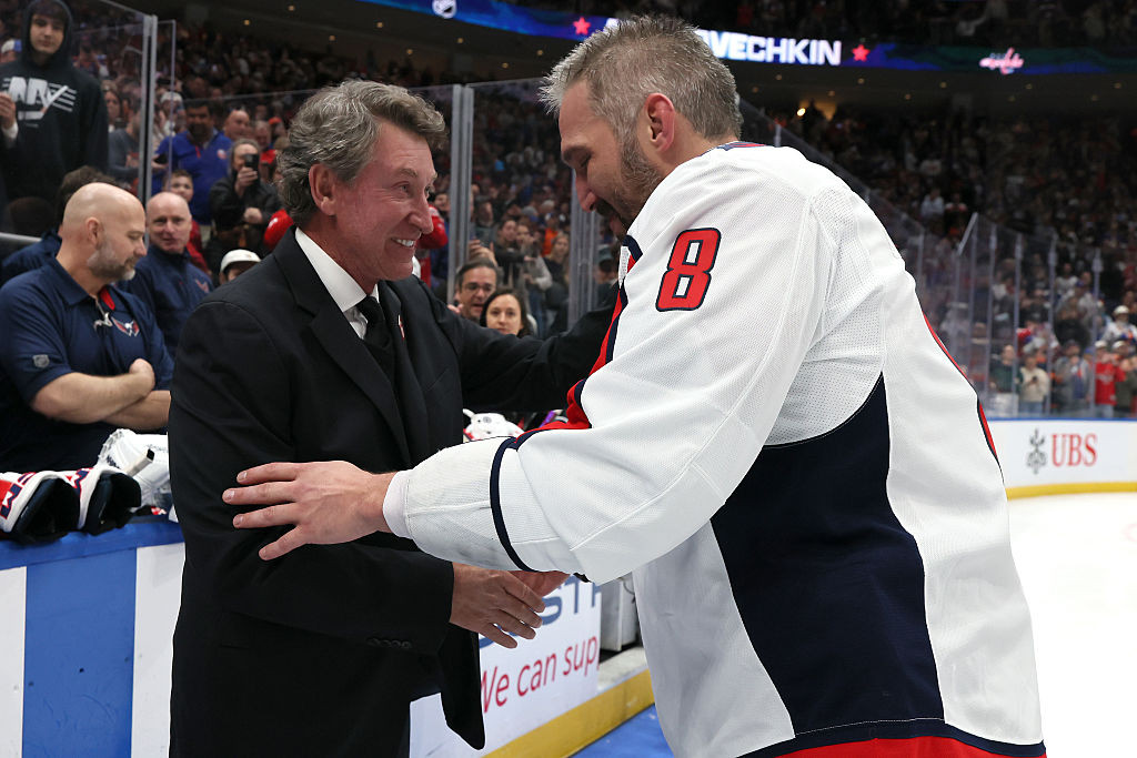 Alex Ovechkin Wayne Gretzky